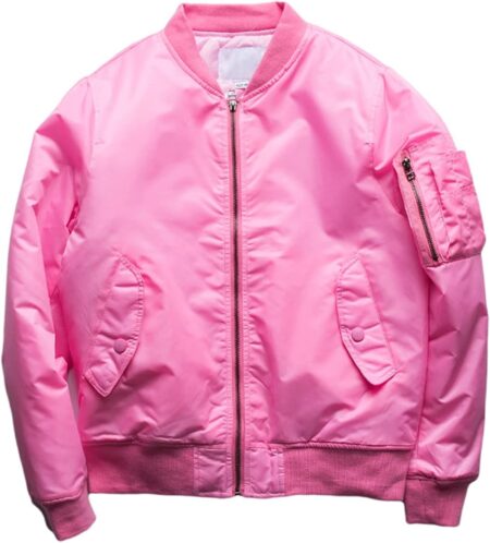 Clints Pink Bomber Jacket