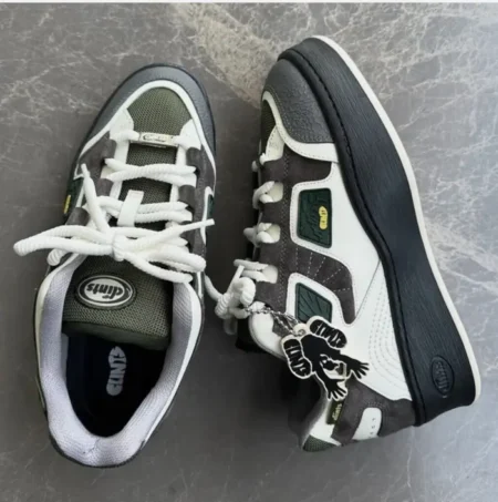 CLINTS INC - KITA ‘SLATE’ TRAINERS UK11 US12 FRESH UNWORN