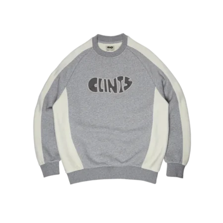 Fleece Panel Sweatshirt – Grey
