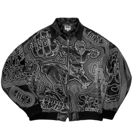 Real Leather Jacket – Black