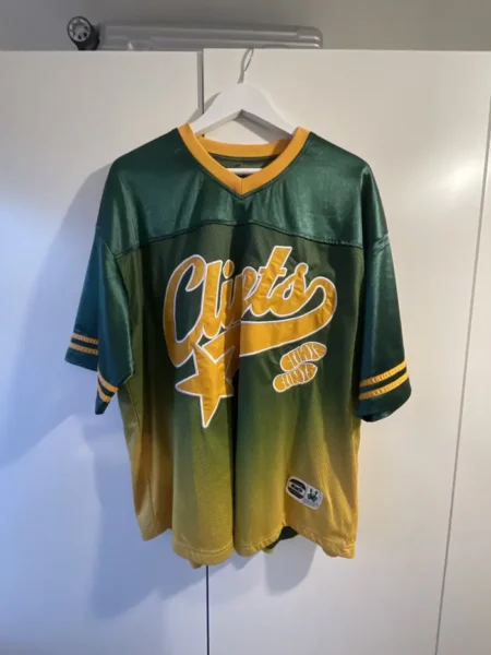 Clint’s green yellow jersey