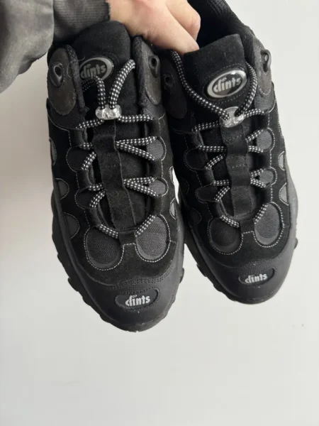 Clints TRL 2.0 All Black Silver Surfer Shoes Size 10